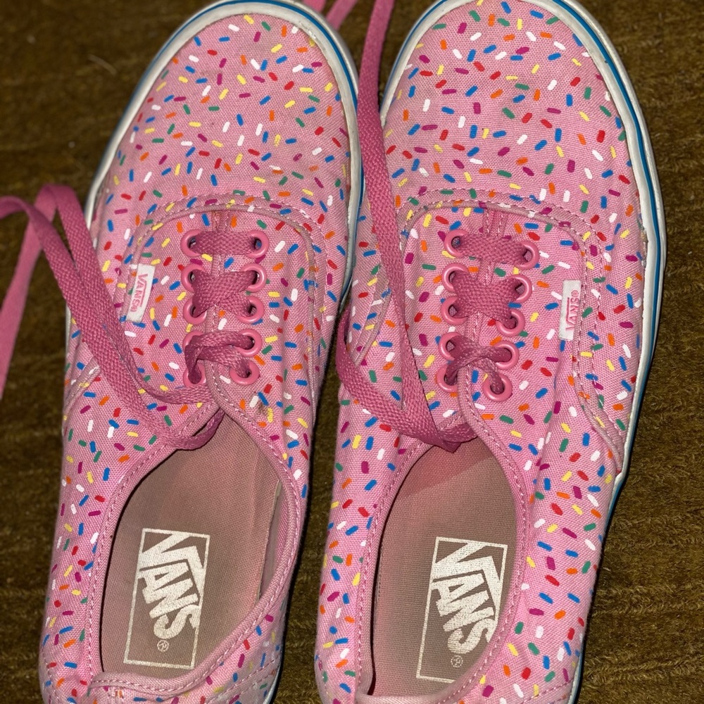 RARE Pink Sprinkle Vans